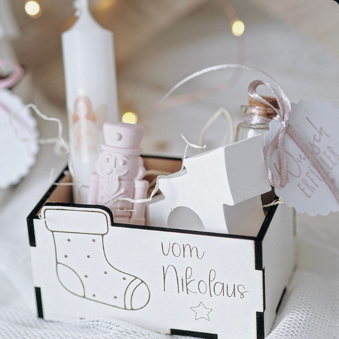3mm und 4mm Nikolausbox Geschenkbox für Kleinigkeiten Nikolaus Nikolaustag Nikolausgeschenk SVG Laser Datei Weihnachten Geschenkidee – Bild 23