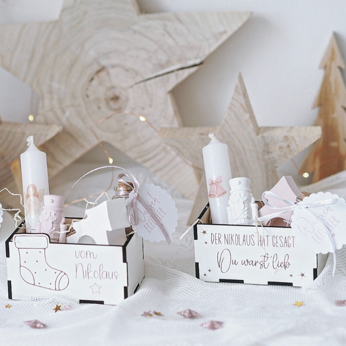 3mm und 4mm Nikolausbox Geschenkbox für Kleinigkeiten Nikolaus Nikolaustag Nikolausgeschenk SVG Laser Datei Weihnachten Geschenkidee – Bild 24