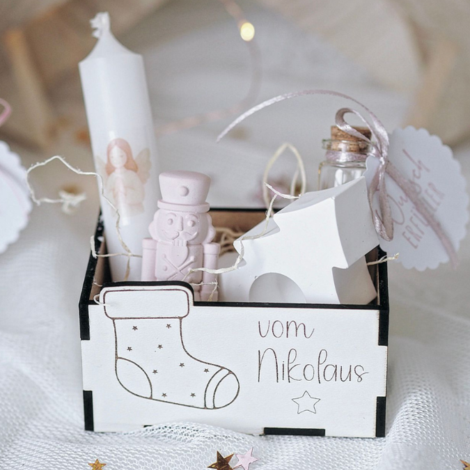 3mm und 4mm Nikolausbox Geschenkbox für Kleinigkeiten Nikolaus Nikolaustag Nikolausgeschenk SVG Laser Datei Weihnachten Geschenkidee – Bild 17