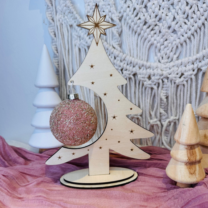 SVG Datei 3mm und 4mm Kugelbaum Laserdatei für Christbaumkugeln Weihnachten Nikolaus Christkind Geschenkidee Weihnachtsdeko Weihnachtsbaum – Bild 17