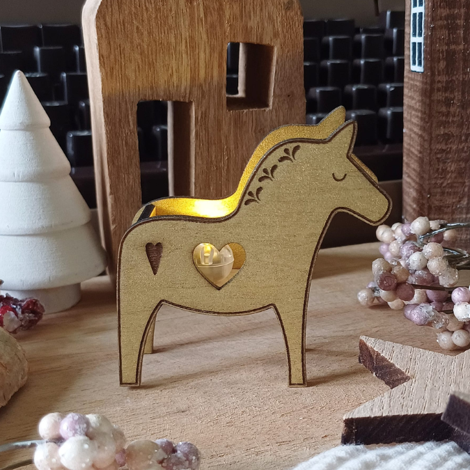 SVG Laserdatei 6 Designs Dala Mini Dalapferd zum füllen mit Blumen Geld oder Ballonlicht Mitbringsel Skandi Scandichristmas SVG-Datei – Bild 28