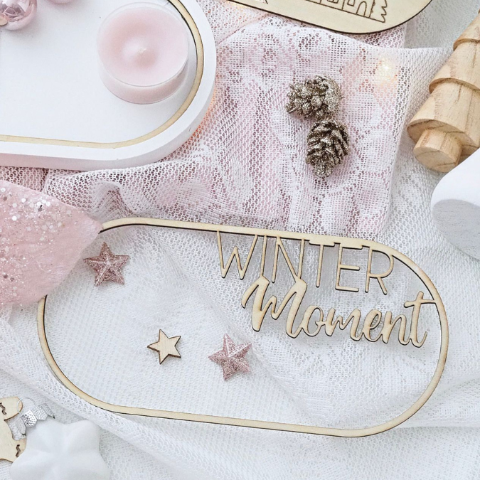 SVG Laserdatei 6 Designs Einleger ovales Dekotablett Dekoteller Weihnachten Geschenkidee Raysin Keraflott Winter SVG Datei – Bild 12