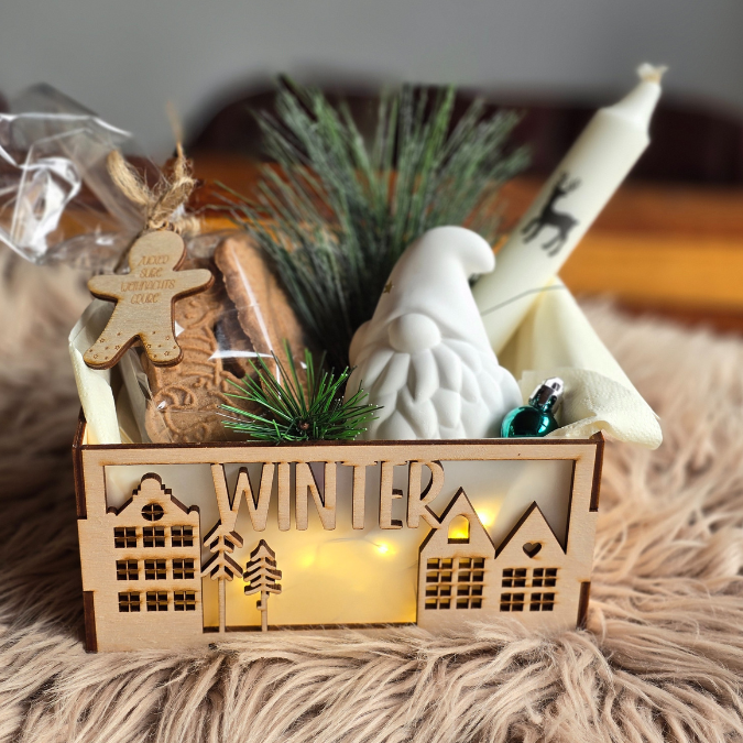 3mm Geschenkbox für Kleinigkeiten Weihnachten Weihnachtsbox Geschenkkiste SVG Laser Datei Weihnachtsmarkt to go Geschenkidee Lichtbox – Bild 8