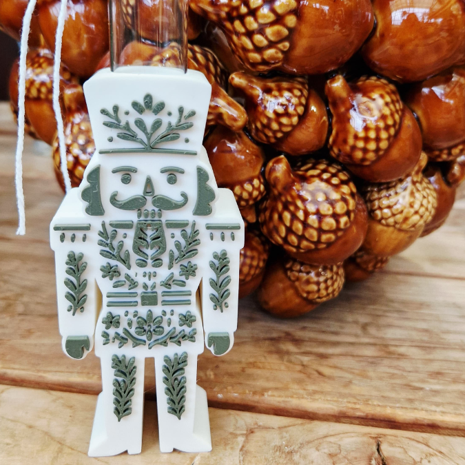 STL 3D Druck Datei 2er Set Nussknacker für Reagenzglas Blumen Kerzen oder Geld Russische Weihnacht Geschenkidee Skandi Christmas Skandi Deko – Bild 8