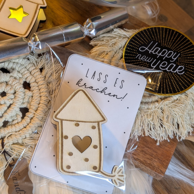 SVG Laserdatei 6 Designs Mini Silvesterknaller Kracher Leuchtknaller Lichtdatei für Ballonlicht Silvester Neujahr Jahreswechsel SVG Datei – Bild 19