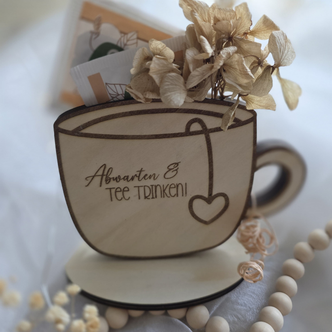 3mm Teetasse mit vielen Designs Geschenkidee Geldgeschenk Gutschein Teeliebe Glühwein Pudding Teebeutel SVG Laser Datei Weihnachtsmarkt Fest – Bild 9
