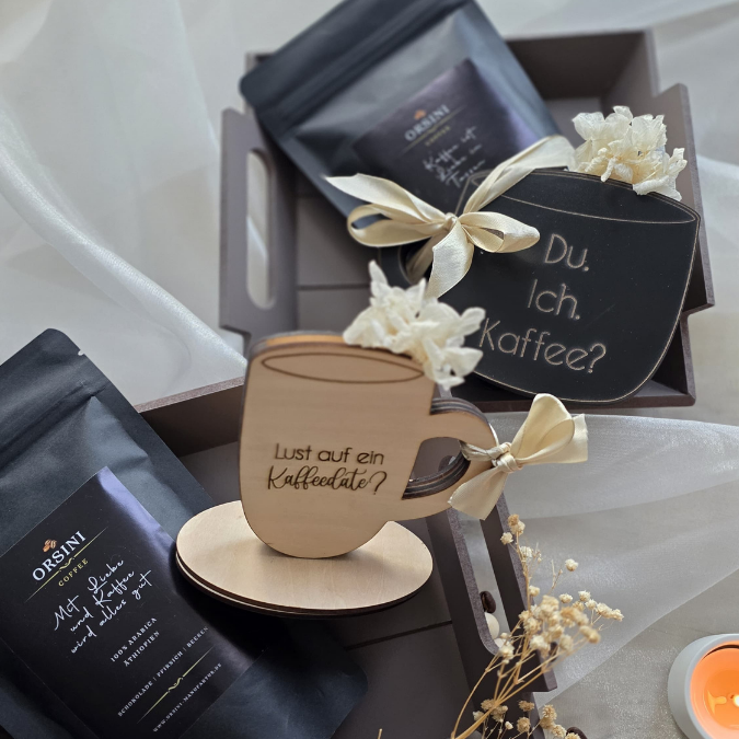 3mm Kaffeetasse mit vielen Designs Geschenkidee Geldgeschenk Gutschein Kaffeeliebe Pudding SVG Laser Datei Kaffeekränzchen beste Freundin – Bild 13