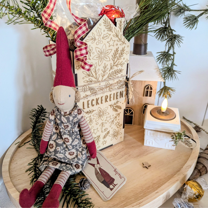 3mm 4mm SVG Laserdatei Weihnachts Geschenkbox Nussknacker Box für Flaschen oder Süßigkeiten Kiste inkl Geschenkanhänger Geschenkidee Weihnachten Winter – Bild 35