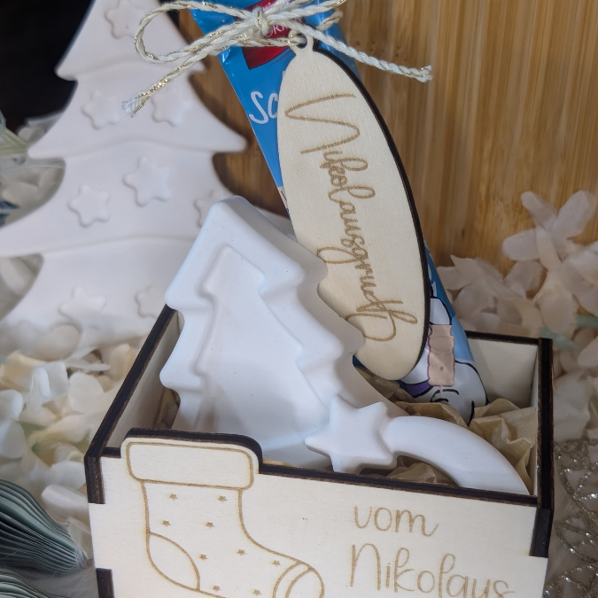 3mm und 4mm Nikolausbox Geschenkbox für Kleinigkeiten Nikolaus Nikolaustag Nikolausgeschenk SVG Laser Datei Weihnachten Geschenkidee – Bild 7