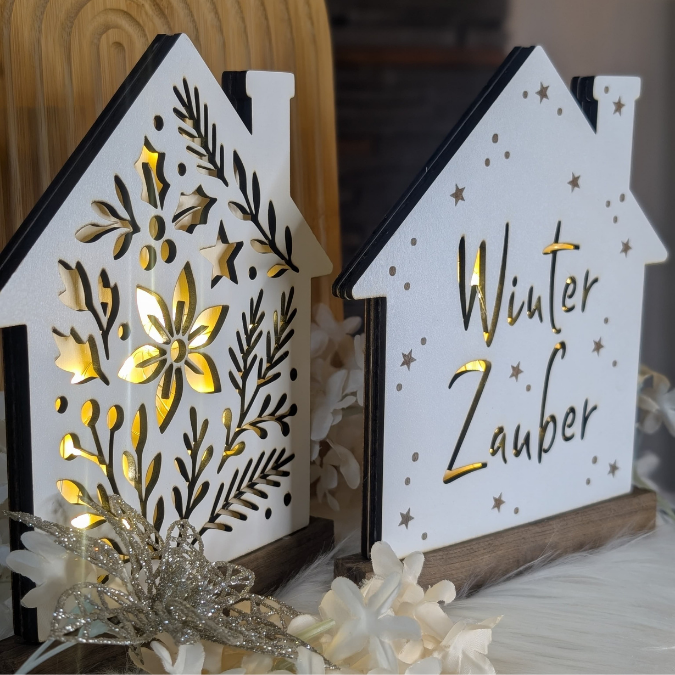 SVG Laser Winter Datei Lichthaus Haus für Transparentpapier Leuchthaus Lichterkette Lichtdatei Leuchtdatei Laserdatei SVG Datei Weihnachten – Bild 28
