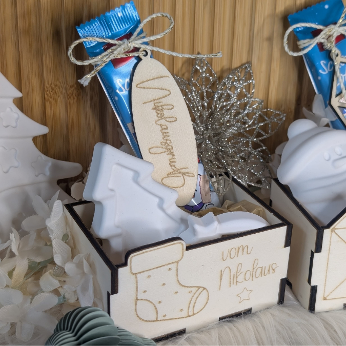 3mm und 4mm Nikolausbox Geschenkbox für Kleinigkeiten Nikolaus Nikolaustag Nikolausgeschenk SVG Laser Datei Weihnachten Geschenkidee – Bild 9