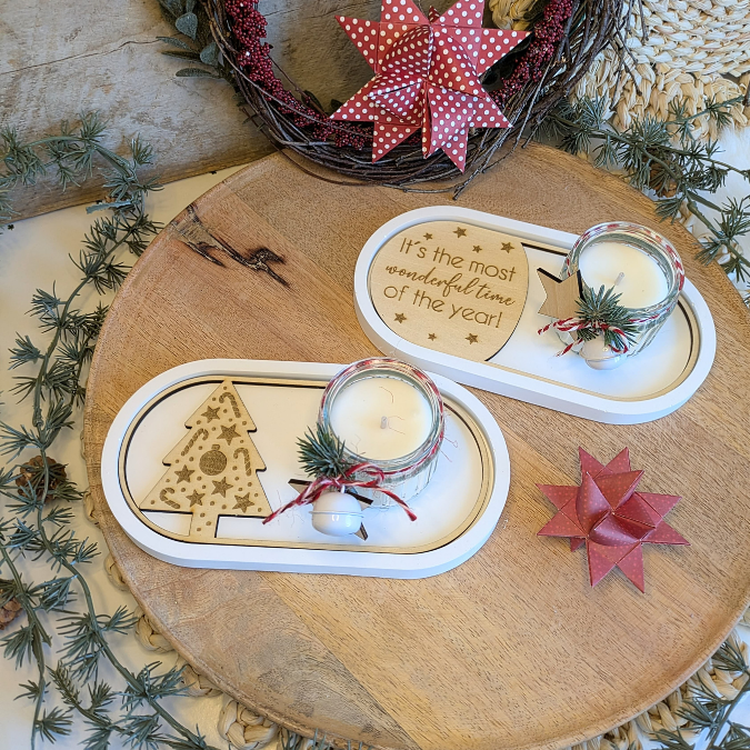 SVG Laserdatei 6 Designs Einleger ovales Dekotablett Dekoteller Weihnachten Geschenkidee Raysin Keraflott Winter SVG Datei – Bild 22