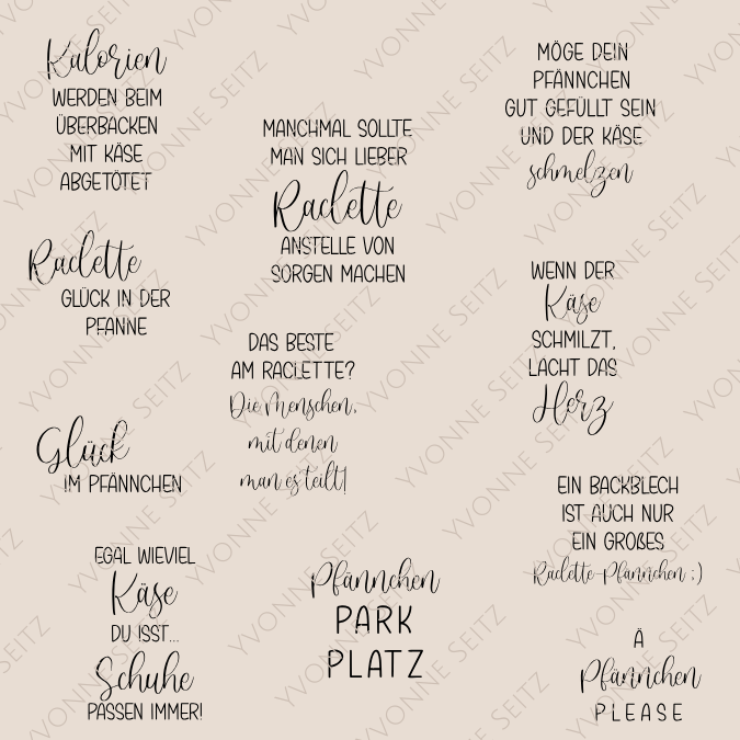 SVG Laser Datei Gravur Raclette Untersetzer Schaber lustig Geschenkidee Weihnachten Weihnachtsbundle Gravurbundle Pfännchen Pfanne