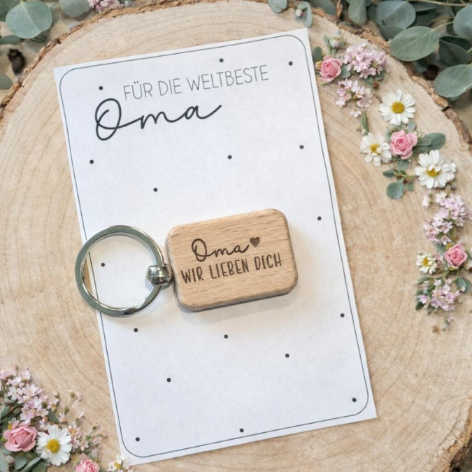 SVG Laser Datei Gravur Bundle Mama Papa Oma Opa Muttertag Vatertag Weihnachten Ostern Schlüsselanhänger Laserdatei Plotterdatei – Bild 7