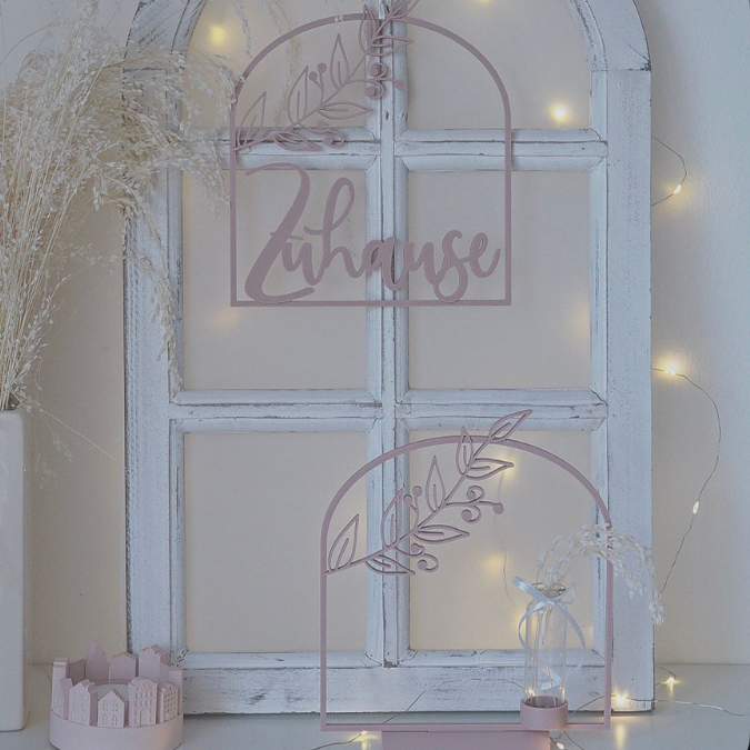 STL 3D Druck Datei 2 Designs Kranz Zuhause floral und Aufsteller mit Halter für Glasvase od. LED Kerze Deko 3D-Datei 3D-Druck Vorlage – Bild 2