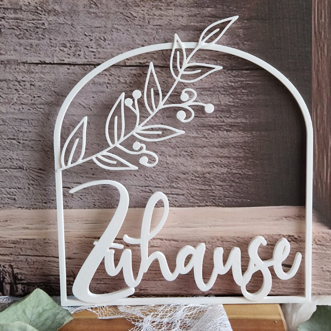 STL 3D Druck Datei 2 Designs Kranz Zuhause floral und Aufsteller mit Halter für Glasvase od. LED Kerze Deko 3D-Datei 3D-Druck Vorlage – Bild 8