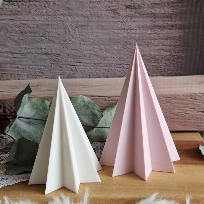 STL 3D Druck Datei 4 Größen Baum Weihnachtsbaum Tannenbaum schlicht elegant modern Deko Weihnachtsdeko 3D-Datei 3D-Druck Vorlage Weihnachten – Bild 3