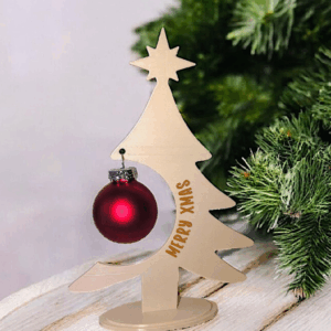 STL 3D Druck Datei 2er Set Kugelbaum Weihnachtskugel Baum für 6cm Christbaum Kugeln Deko Weihnachtsdeko 3D-Datei 3D-Druck Vorlage Advent
