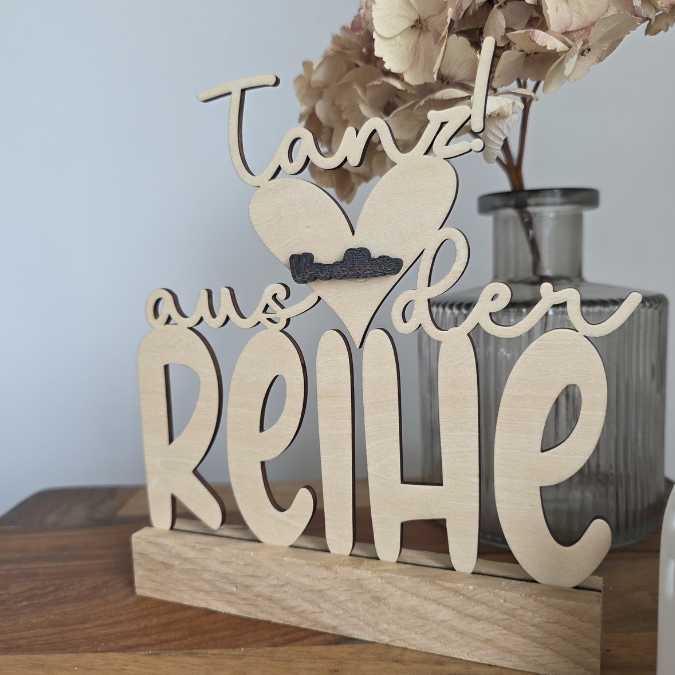 SVG Laserdatei Klötzchen Aufsteller Tanz Vorallem aus der Reihe Quote Motto Statement Lebensweisheit Spruch SVG Datei – Bild 6