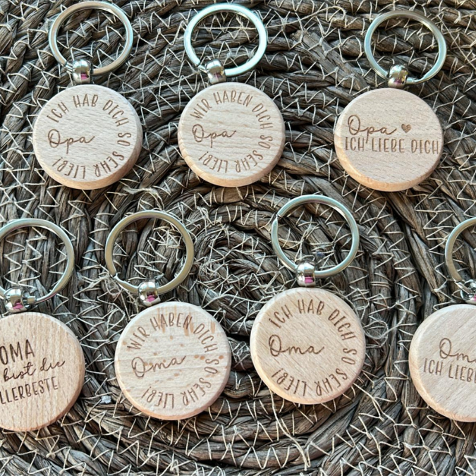 SVG Laser Datei Gravur Bundle Mama Papa Oma Opa Muttertag Vatertag Weihnachten Ostern Schlüsselanhänger Laserdatei Plotterdatei – Bild 4