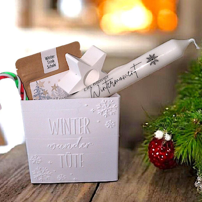 STL 3D Druck Datei 4 Designs Tüte Leuchttüte Weihnachten Geschenktüte skalierbar Deko Weihnachtsgeschenk 3D-Datei 3D-Druck Vorlage Advent Geschenkidee – Bild 8