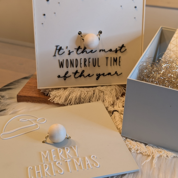 STL 3D Druck Datei Geschenkboxen 170x170 in 2 Höhen mit 4 Deckel Designs 3D-Datei 3D-Druck Vorlage Weihnachten Box Schachtel Geschenkbox – Bild 4