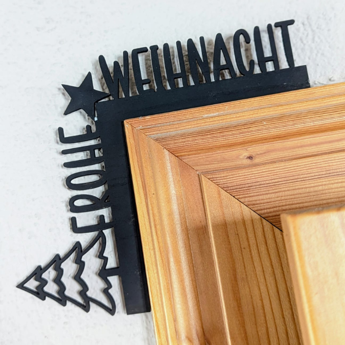 SVG Laserdatei 3 Designs Türrahmen Kanten Weihnachtsdeko Hygge Dala Weihnachten Türdeko Tür Türkante Wohnzimmer hyggelig Winter SVG Datei – Bild 5