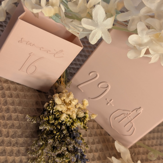 13 Designs STL 3D Druck Datei Geburtstag Geburtstagstüten skalierbar 16 18 20 29+ 30 39 40 50 60 66 70 80 90 happy birthday 3D-Druck Datei – Bild 6