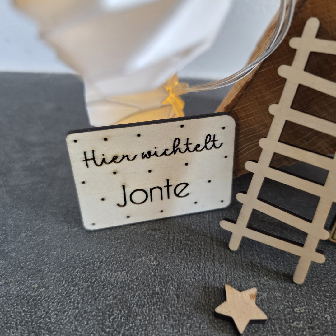 SVG Laserdatei Wichtelset Wichteltür Weihnachtswichtel Wichtelzubehör Weihnachten Kinder Wichtelzaun SVG Datei personalisierbar – Bild 15