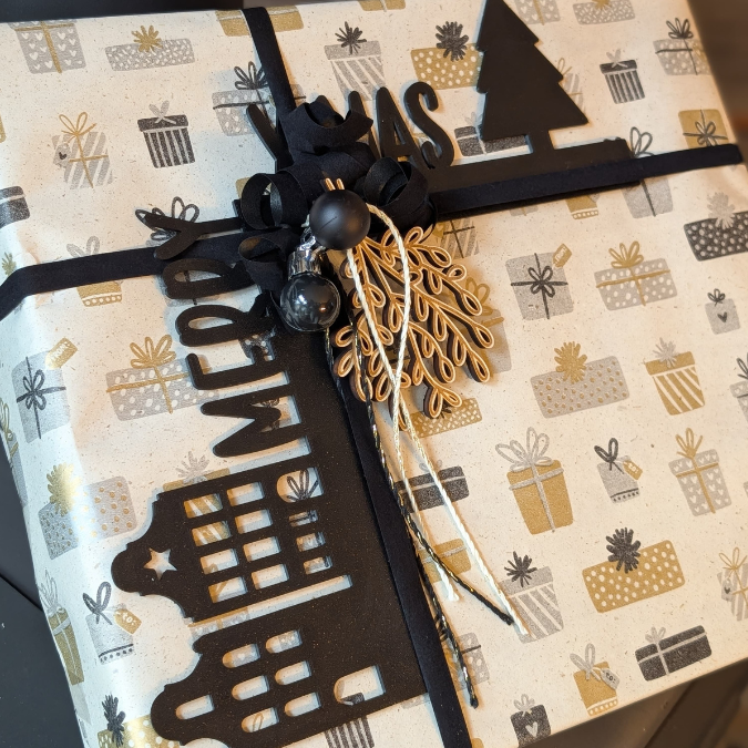 STL 3D Druck Datei Türrahmen 3 Designs Weihnachten Türkante Hygge Merry Xmas Frohe Weihnacht 3D-Druck Winterdeko Weihnachtsdeko Türdeko Tür – Bild 4