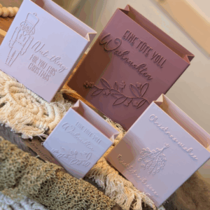 STL 3D Druck Datei 4 Designs Tüte Leuchttüte Weihnachten Geschenktüte skalierbar Deko Weihnachtsgeschenk 3D-Datei 3D-Druck Vorlage Advent Geschenkidee