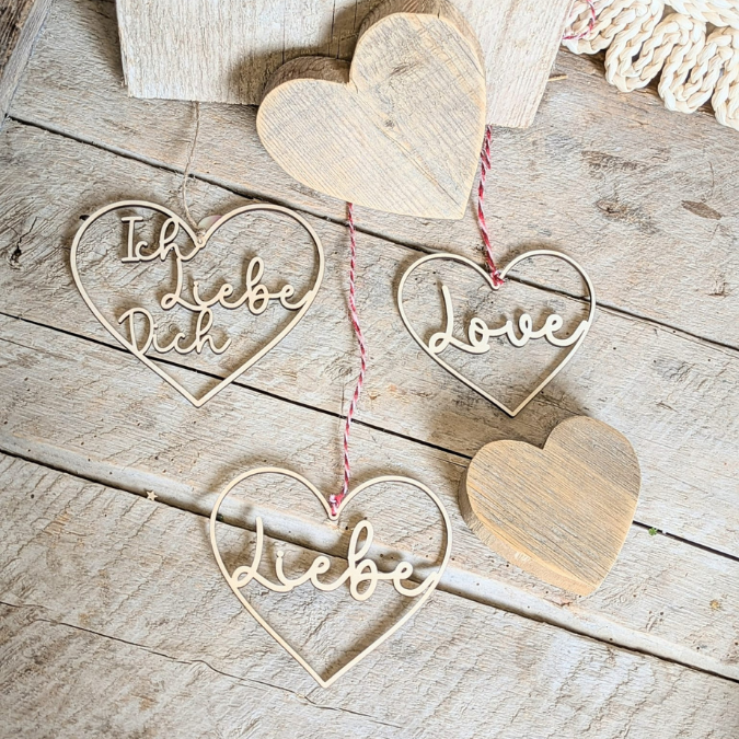 SVG Laserdatei 6 designs Herzkranz Herzkränze Liebe Geschenkidee Liebe Valentinstag Freundin SVG Datei romantisch Ehe Hochzeit Loop Wanddeko – Bild 16