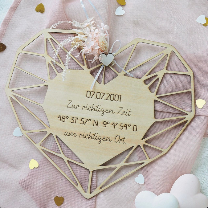 SVG Laserdatei Herz graphisch grafisch zum personalisieren mit Koordinaten oder Liebesbotschaft Liebe Valentinstag Freundin SVG Datei romant – Bild 7