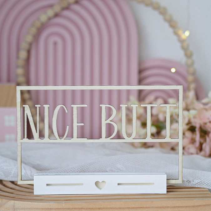 6 Designs SVG Laserdatei Klötzchenschrift Klötzchen Rahmen Gäste Wc Toilette Klo lustig nice butt shit happens SVG Datei nicht koksen humor – Bild 14