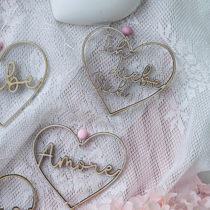 SVG Laserdatei 6 designs Herzkranz Herzkränze Liebe Geschenkidee Liebe Valentinstag Freundin SVG Datei romantisch Ehe Hochzeit Loop Wanddeko – Bild 3