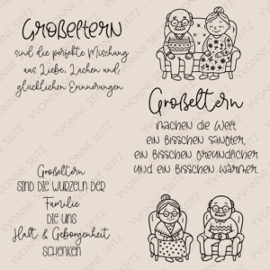 SVG Laser Datei Gravur Bundle Großeltern Oma Opa Muttertag Vatertag Weihnachten Ostern Schlüsselanhänger Laserdatei Plotterdatei