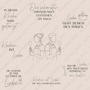 SVG Laser Datei Küche Kochen Bundle Laserdatei Essen SVG Datei
