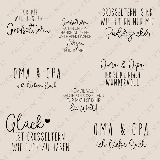 SVG Laser Datei Gravur Bundle Oma Opa Großeltern Omi Opi Muttertag Vatertag Weihnachten Ostern Schlüsselanhänger Laserdatei Plotterdatei