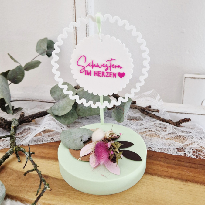 STL 3D Druck Datei Aufhänger 9er Set HERZENSMENSCHEN Dekoscheiben Geschenkanhänger passend zum Ständer im Shop 3D-Druck Datei Mama Freundin – Bild 20