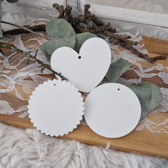 3D Druck Datei STL Aufhänger GRUNDSET Gestell inkl 2 Bodenplatten, 3 Kränzen und 3 Dekoscheiben als Blanko 3D-Druck Datei Mama Freundin Oma – Bild 18