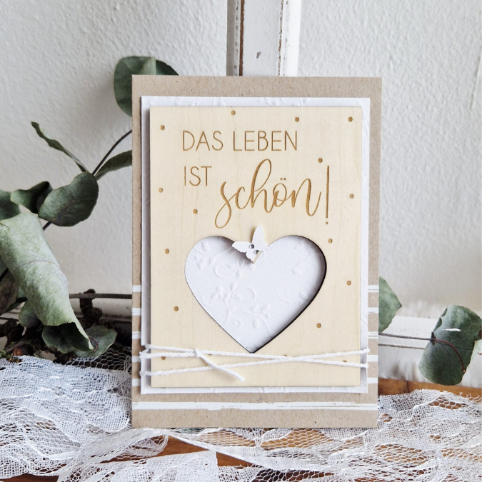 SVG Laserdatei 3er Aufsteller mit Botschaft Sonnenfänger 3mm 4mm Das Leben ist schön positiv Good vibes SVG-Datei Geschenkidee Affirmation – Bild 35