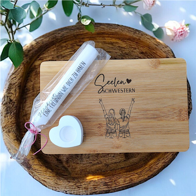 Freundschaft SVG Laser Datei Gravur Beste Freundin Seelenverwandte Bestie BFF Freundinnen Freundschaft Laserdatei Plotterdatei – Bild 5