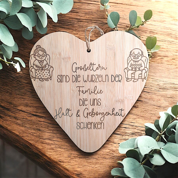 SVG Laser Datei Gravur Bundle Großeltern Oma Opa Muttertag Vatertag Weihnachten Ostern Schlüsselanhänger Laserdatei Plotterdatei – Bild 3