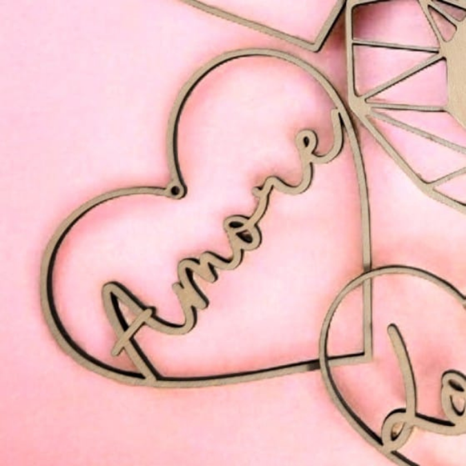 SVG Laserdatei 6 designs Herzkranz Herzkränze Liebe Geschenkidee Liebe Valentinstag Freundin SVG Datei romantisch Ehe Hochzeit Loop Wanddeko – Bild 6