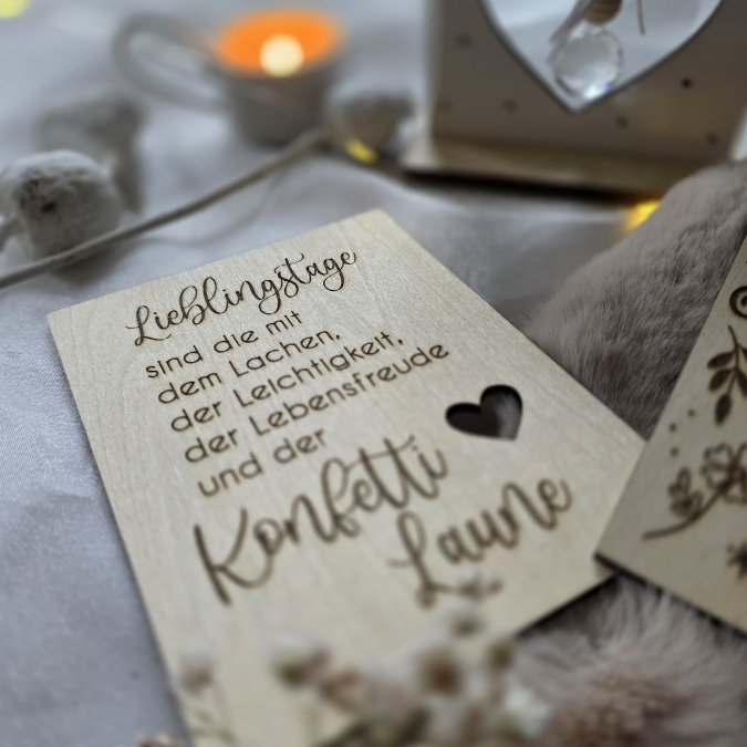 SVG Laserdatei 3er Aufsteller mit Botschaft Sonnenfänger 3mm 4mm Das Leben ist schön positiv Good vibes SVG-Datei Geschenkidee Affirmation – Bild 10