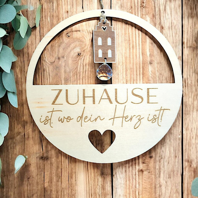SVG Laser Datei Gravur Bundle Zuhause Heimat Home Haus Häuschen Laserdatei Plotterdatei Zuhausebundle Gravurdatei – Bild 5