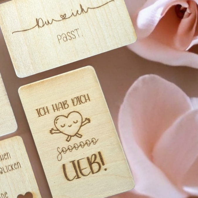 SVG Laserdatei Valentinstag 8 Designs Liebesbotschaften Karten für Portemonnaie Geldbeutel Visitenkarte Liebe Ti Amo Te Amo SVG Datei – Bild 32