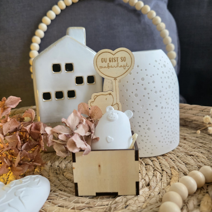 3mm und 4mm Bärenbox Geschenkbox für Kleinigkeiten Unentbärlich SVG Laser Datei Valentinstag Geschenkidee Zaubärhaft Freudschaft 2 Größen – Bild 21