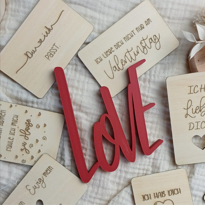 SVG Laserdatei Valentinstag 8 Designs Liebesbotschaften Karten für Portemonnaie Geldbeutel Visitenkarte Liebe Ti Amo Te Amo SVG Datei – Bild 28