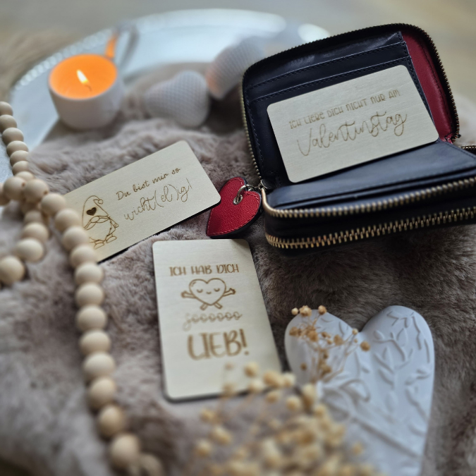 SVG Laserdatei Valentinstag 8 Designs Liebesbotschaften Karten für Portemonnaie Geldbeutel Visitenkarte Liebe Ti Amo Te Amo SVG Datei – Bild 22